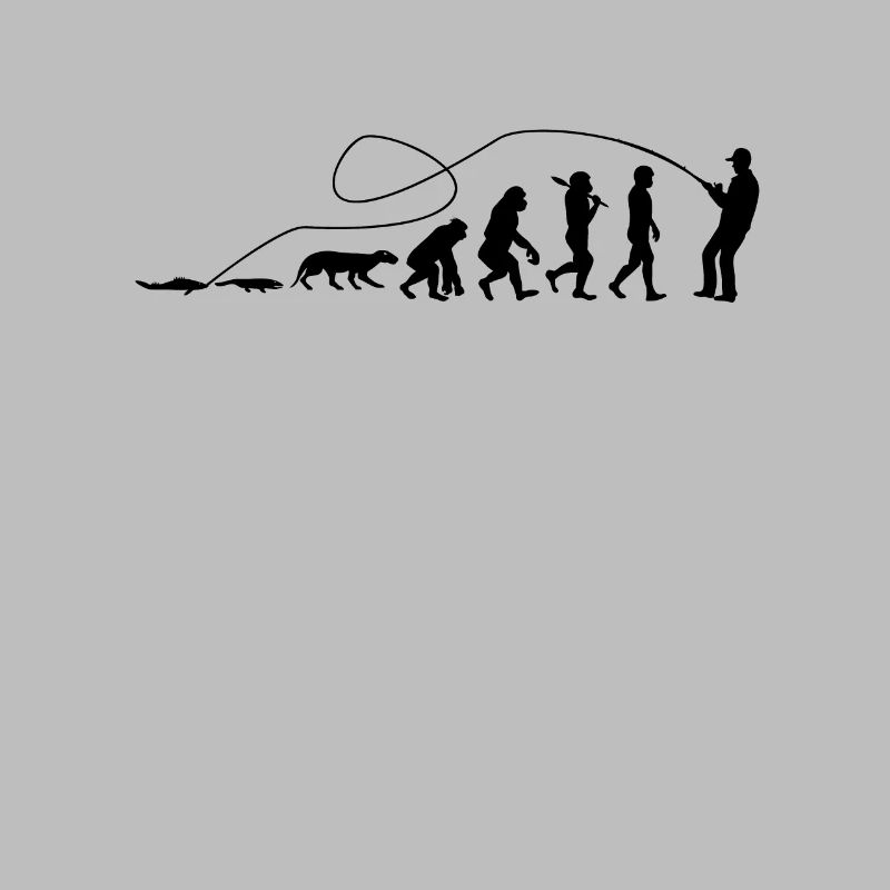 T-shirt Evolution Angler