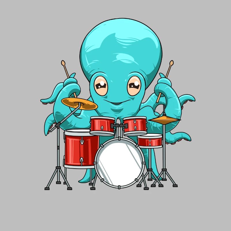 Squid Drummer