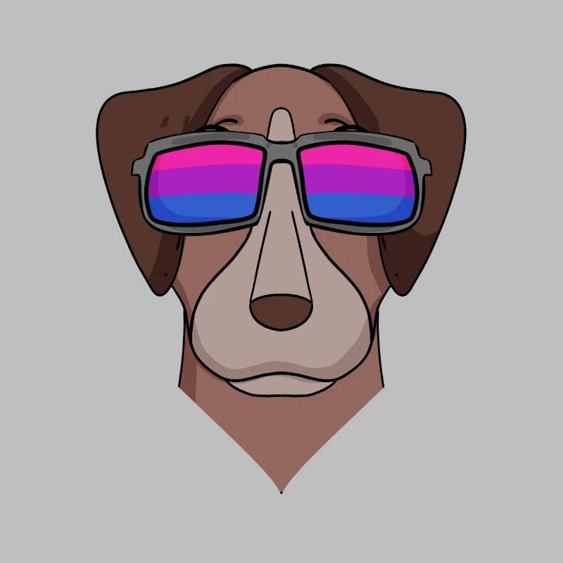 Bisexual Pointer Dog Gift