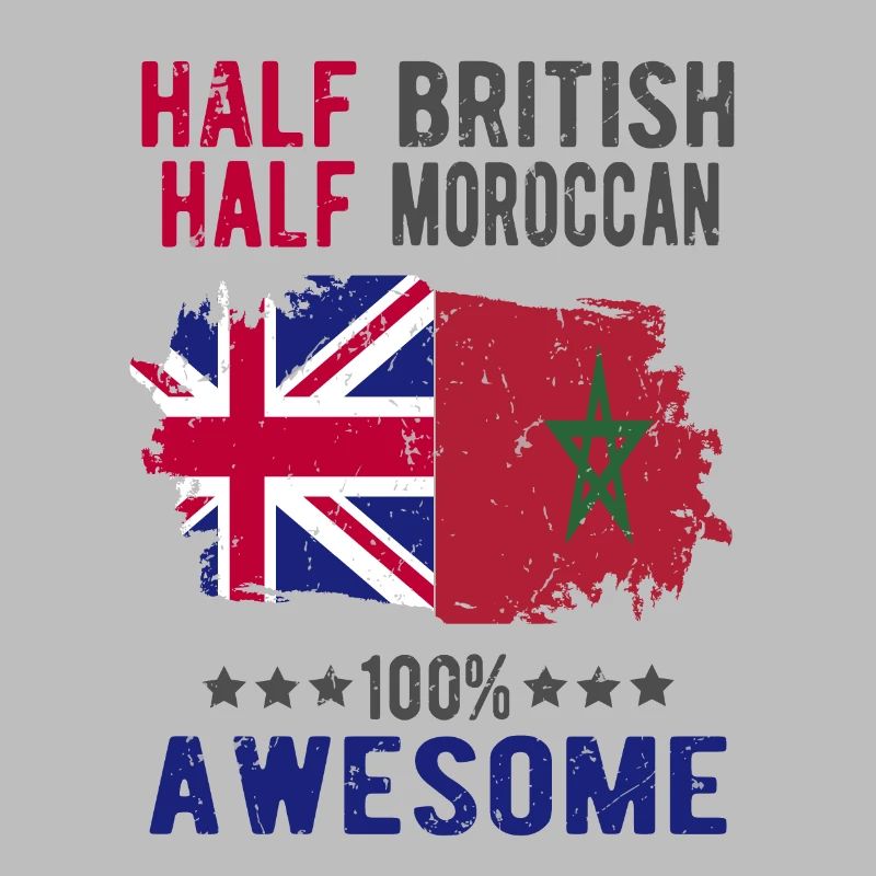 Half British Half Moroccan