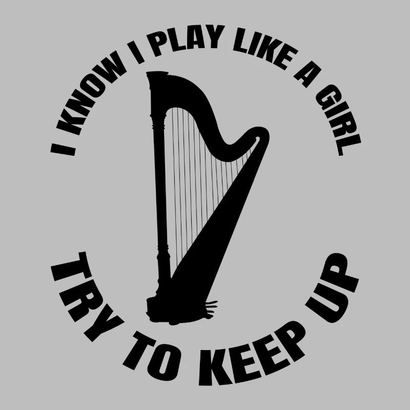 Instrument de harpe Mme Harpiste Instruments