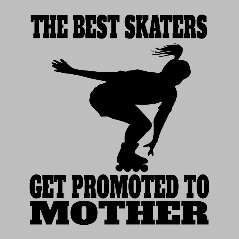 Rollschuh Mutter Skaterin Geschenk Inline skaten