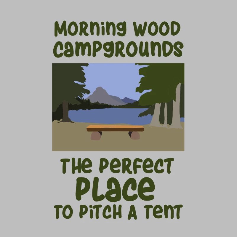 Camping slogan camping
