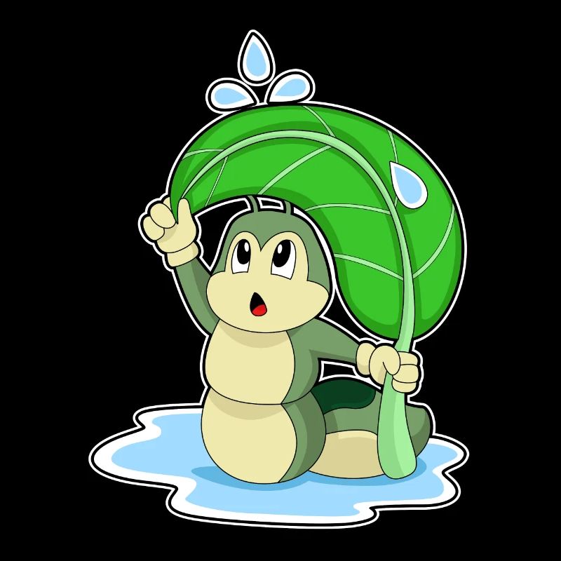 Caterpillar Rain Umbrella