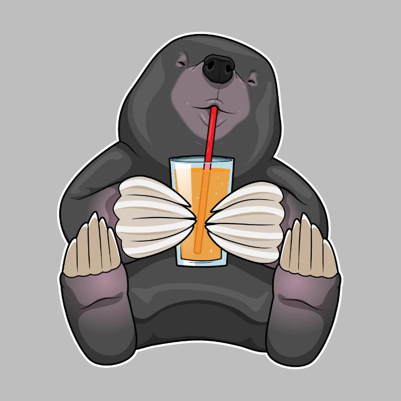 Mole Juice Straw