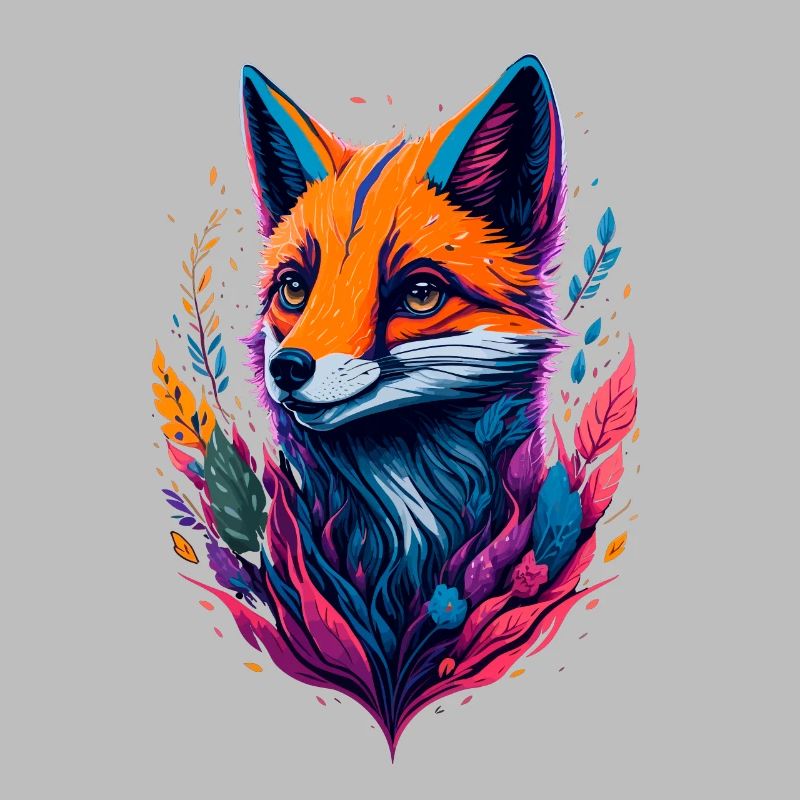 abstract fox