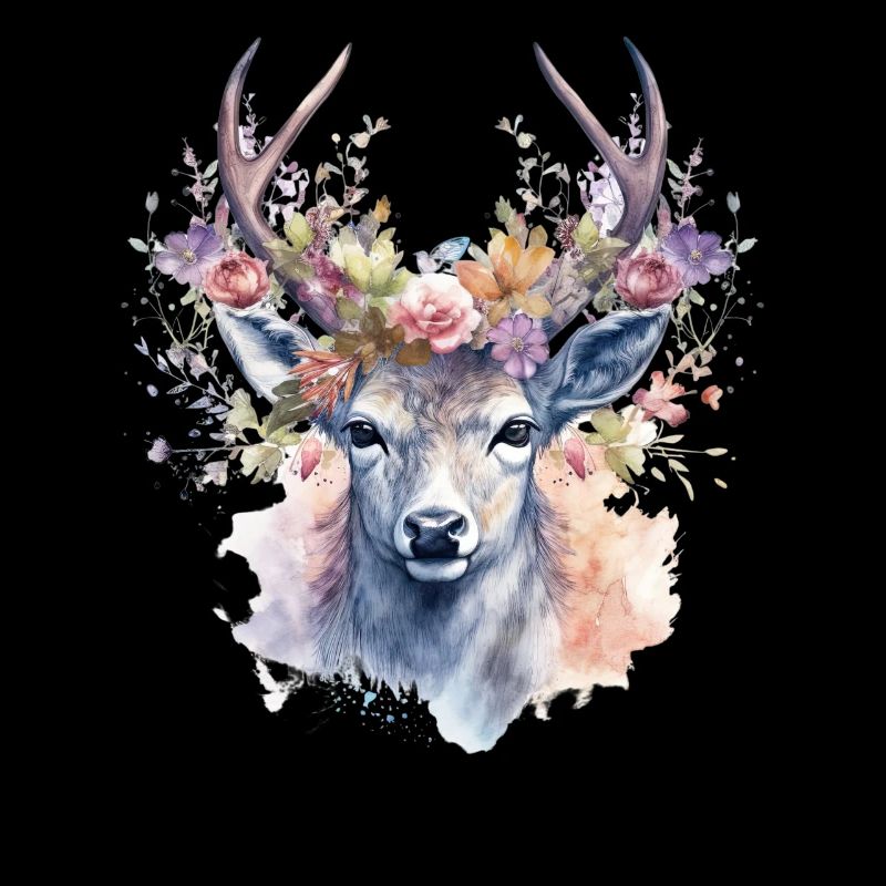 Replacement dirndl deer antlers deer