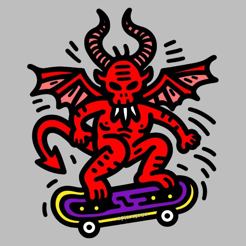 Devil Skateboard