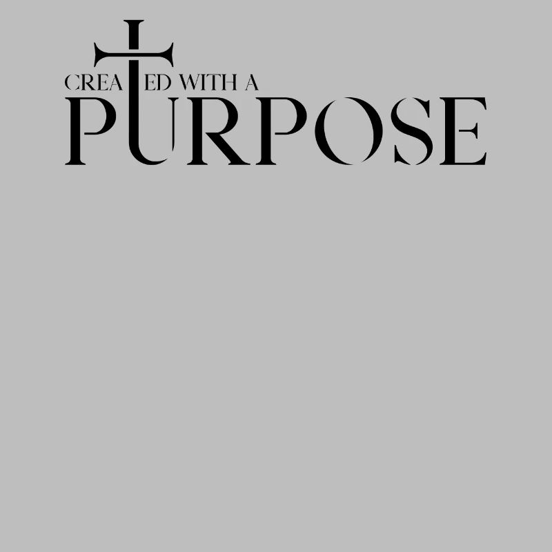 Created with a Purpose Cross Bible Verse
