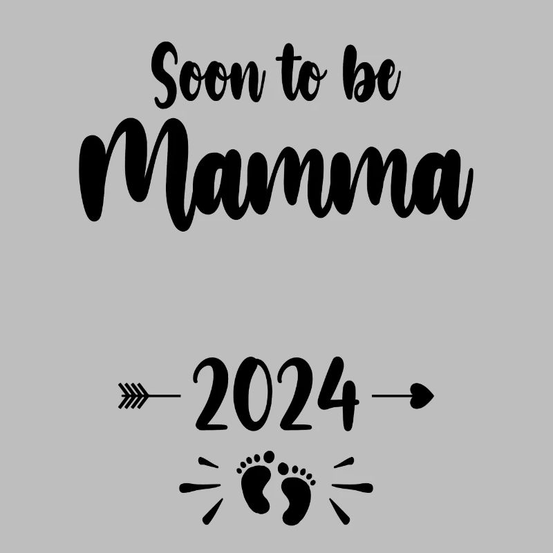 Mama wird bald Mutter 2024 Mutter schwangere Kinder Mot