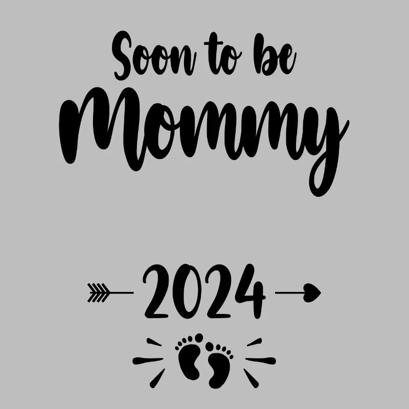 Mama wird bald Mutter 2024 Mutter schwanger Kinder Mot