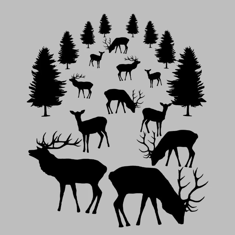 Deer, roe deer, red deer, fallow deer, deer, roebuck