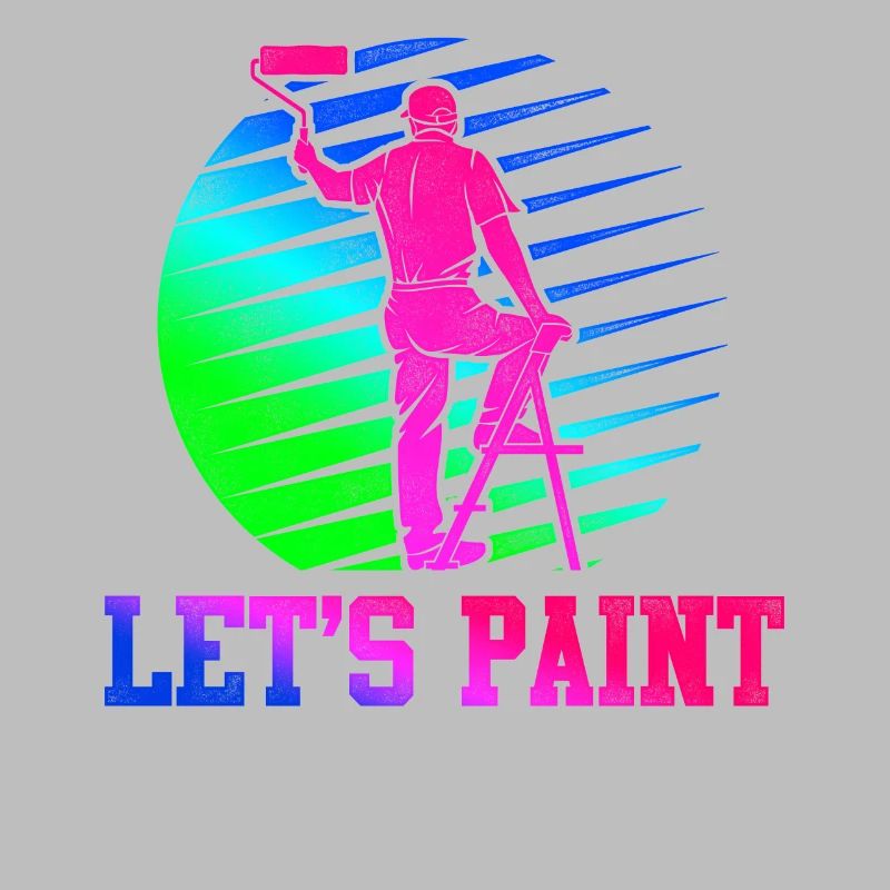House Painter Decorator Retro 80s