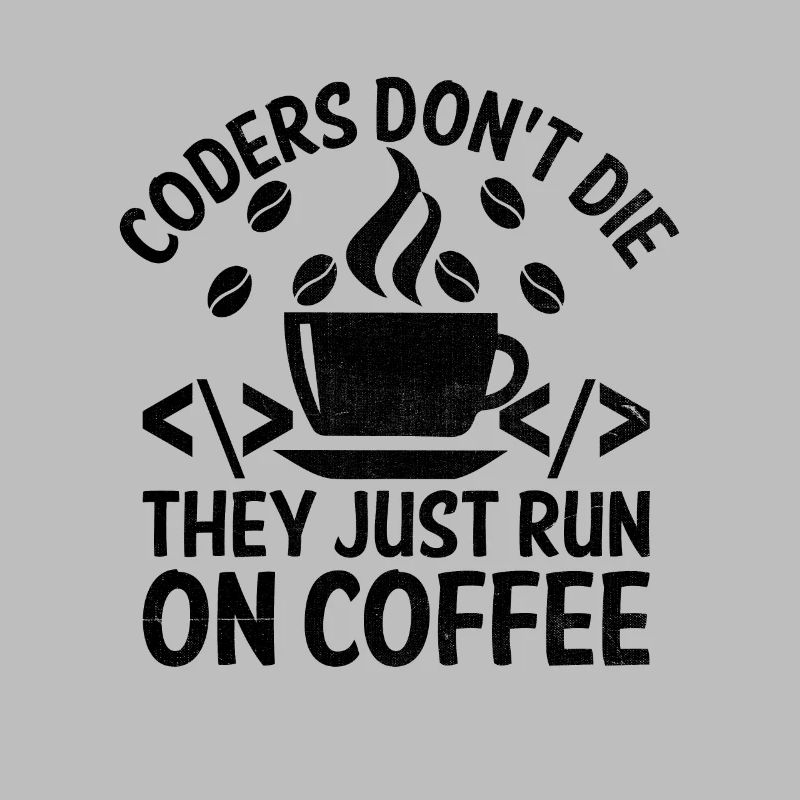 Coffee Coding Programmer Coder Developer Nerd Coff
