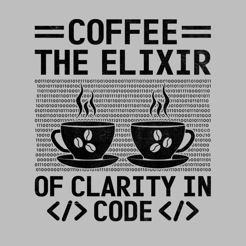 Kaffee-Codierung Programmierer Programmierer Entwickler Nerd Coff