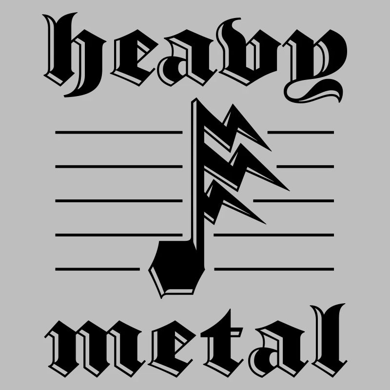 Heavy Metal Sticker Blitznote
