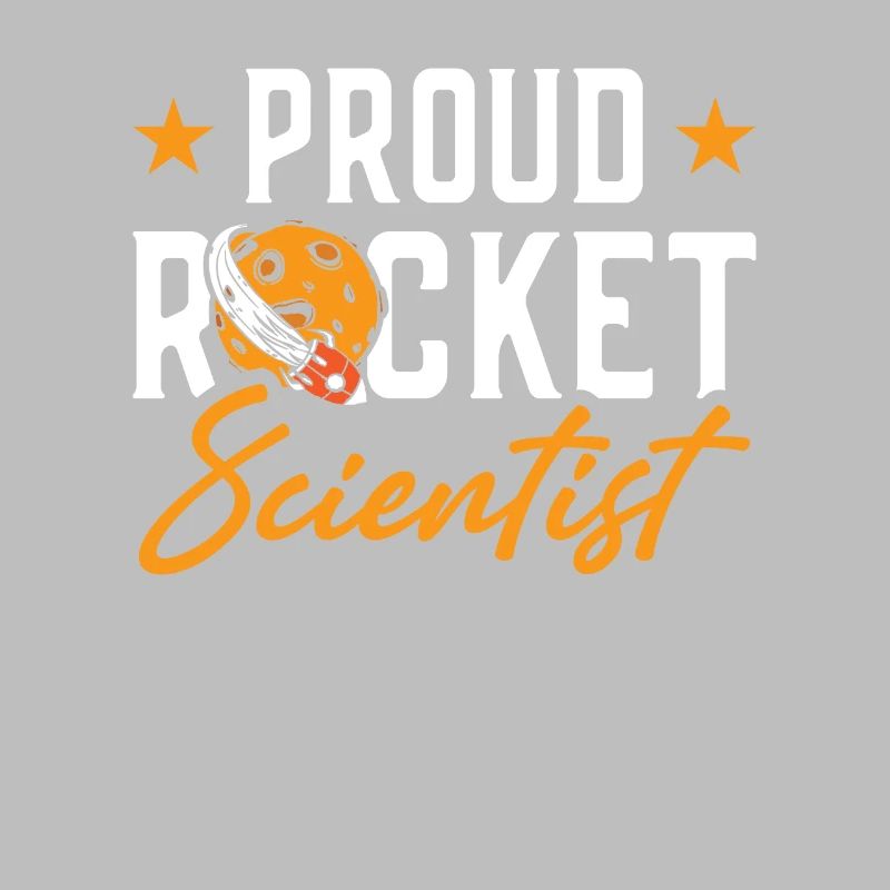 Proud Rocket Scientist Planet Space Gift