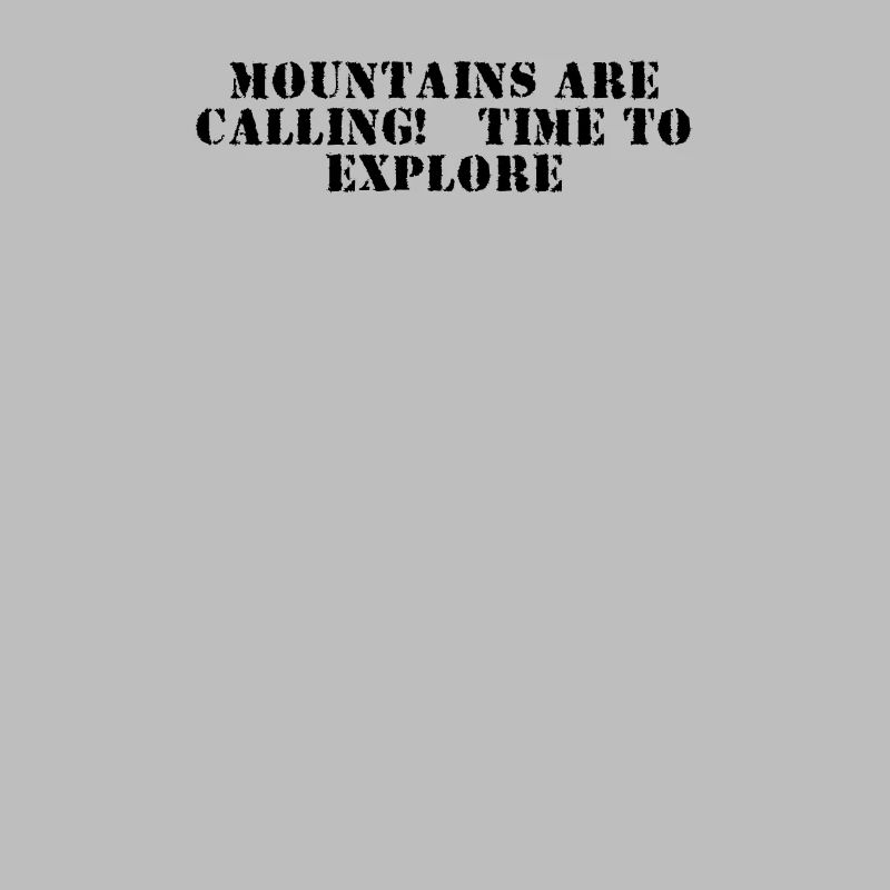 Hiking - Mountains are calling, time to explore