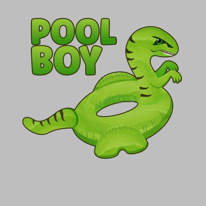 Pool Boy Dinosaur Floatie Swimming Pool