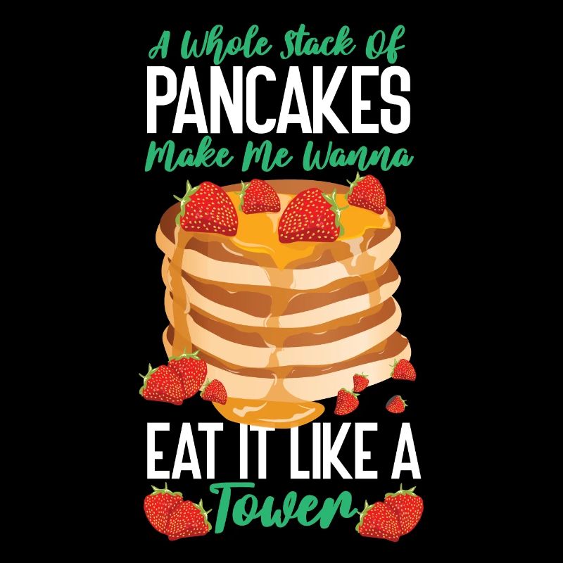 Pancake Lover Kids A Whole Stack