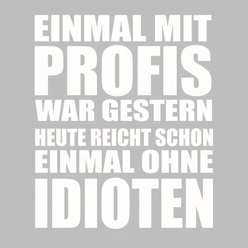 Einmal ohne Idioten – Arbeitssarkasmus