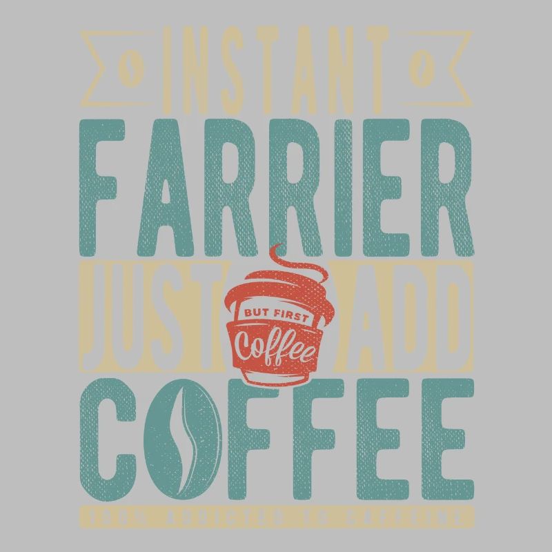 Maréchal-ferrant instantané Il suffit d’ajouter du café