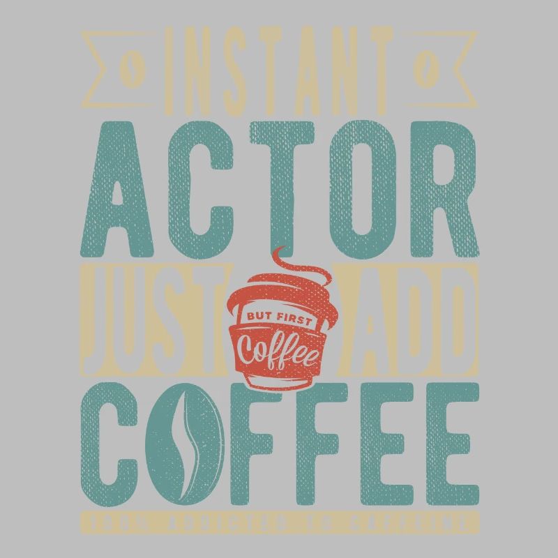 Acteur instantané Il suffit d’ajouter du café