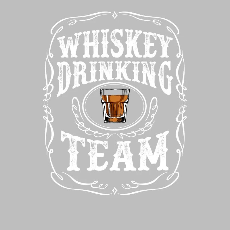 Whiskey Drinking Team Boisson distillée alcoolisée