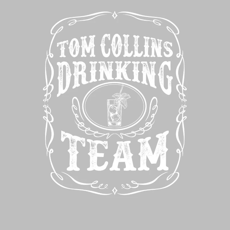 Tom Collins Drinking Team Cocktail Alcohol Mixed