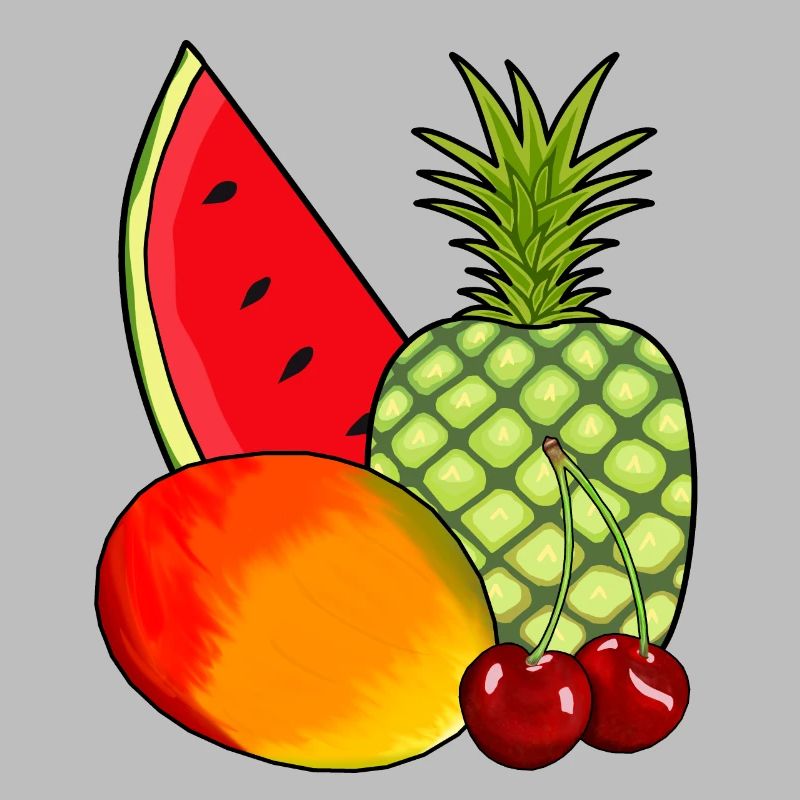 Mango Obs Fruits Pineapple Vitamins Fruit Summer
