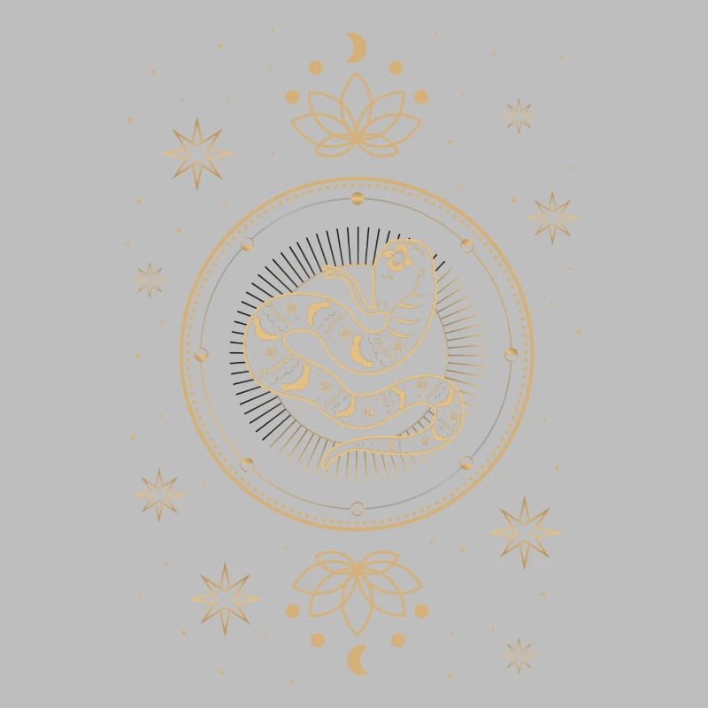 Celestial Serpent Mysticism Pattern