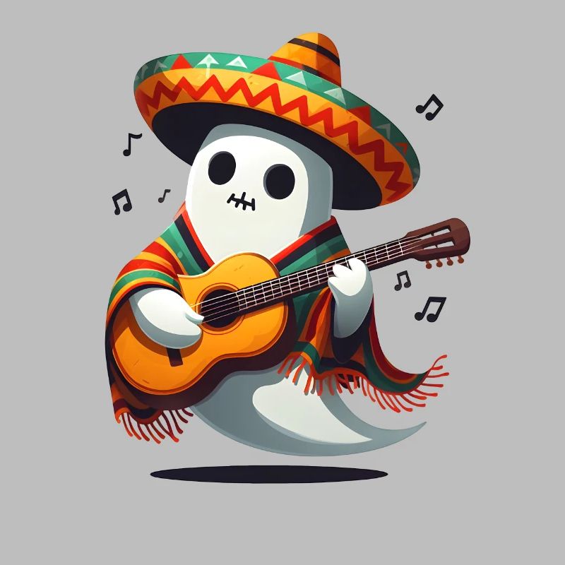 Cinco de Mayo Geist mit Sombrero