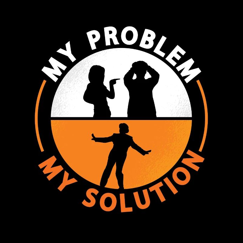 Tap Dancer My Problem My Solution Pictogram Dad
