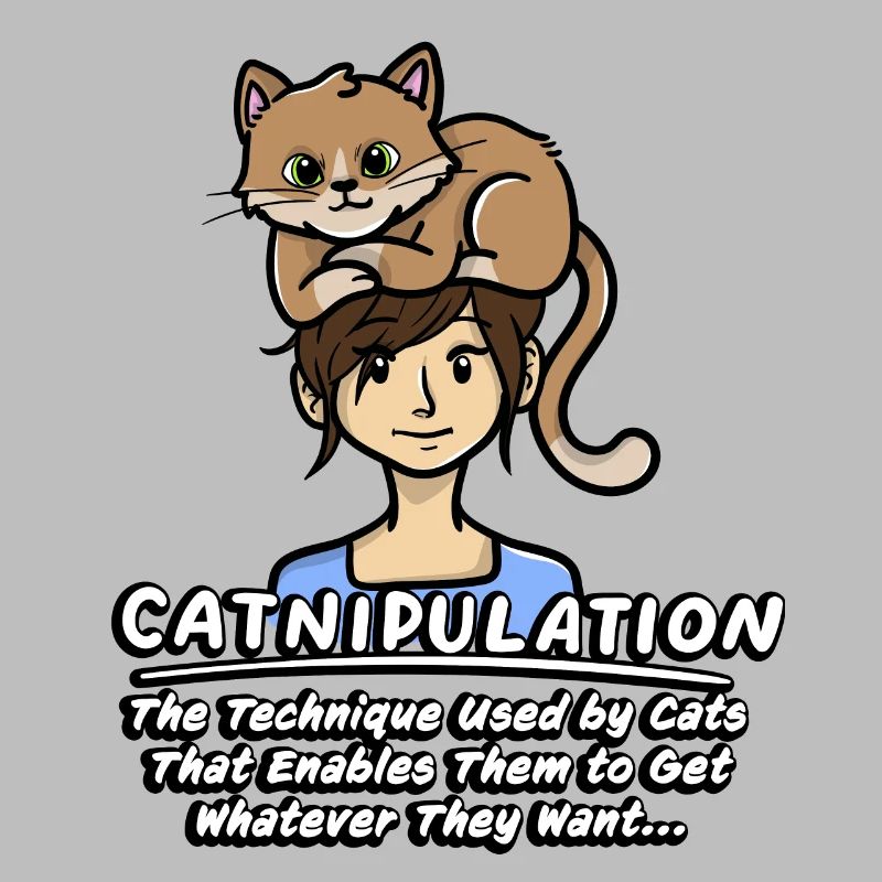 Catnipulation Technik Von Kätzchen Lover Cute Cat