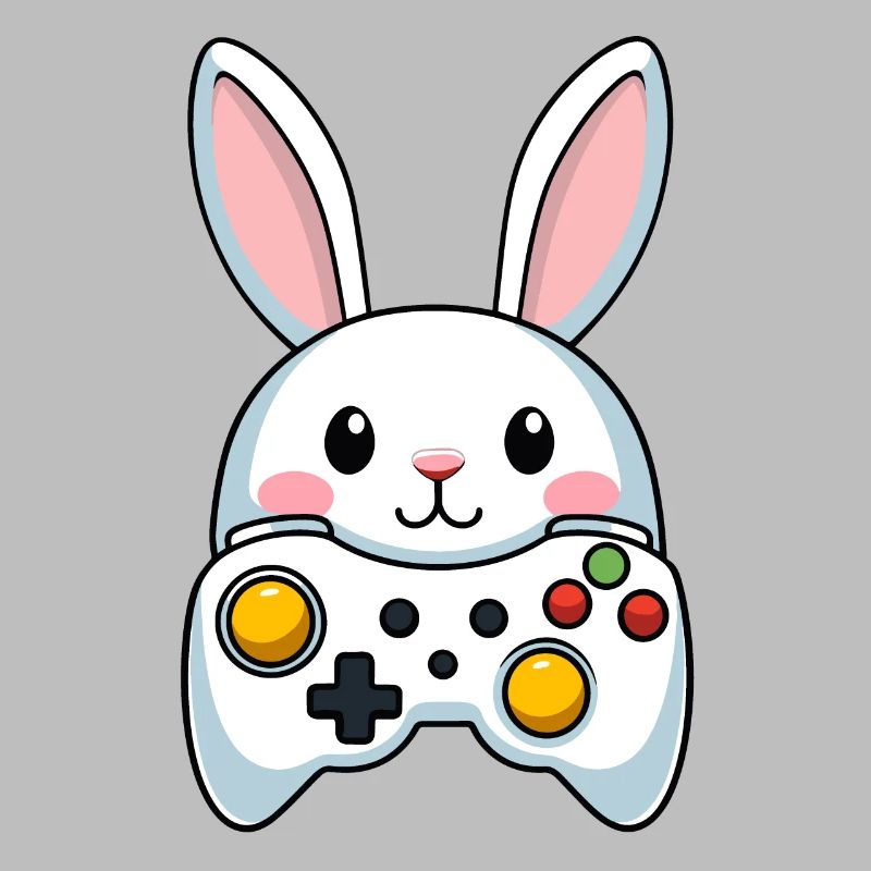 Easter Bunny Gamer Iconic Easter Gaming