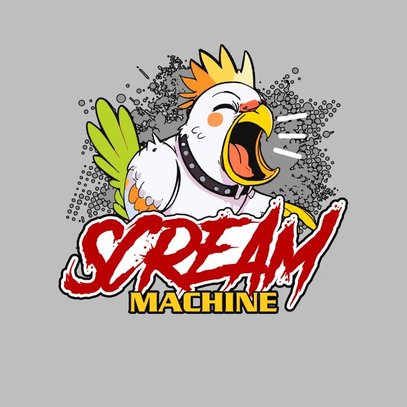 Calopsitte Scream Machine Perruche Calopsitte Lover