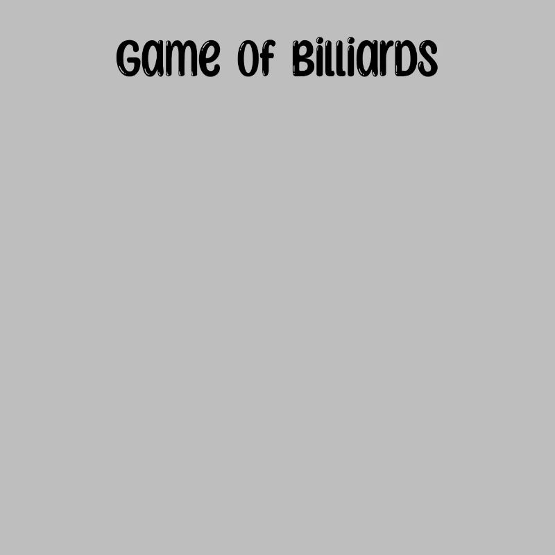 Billard - Jeu de billard