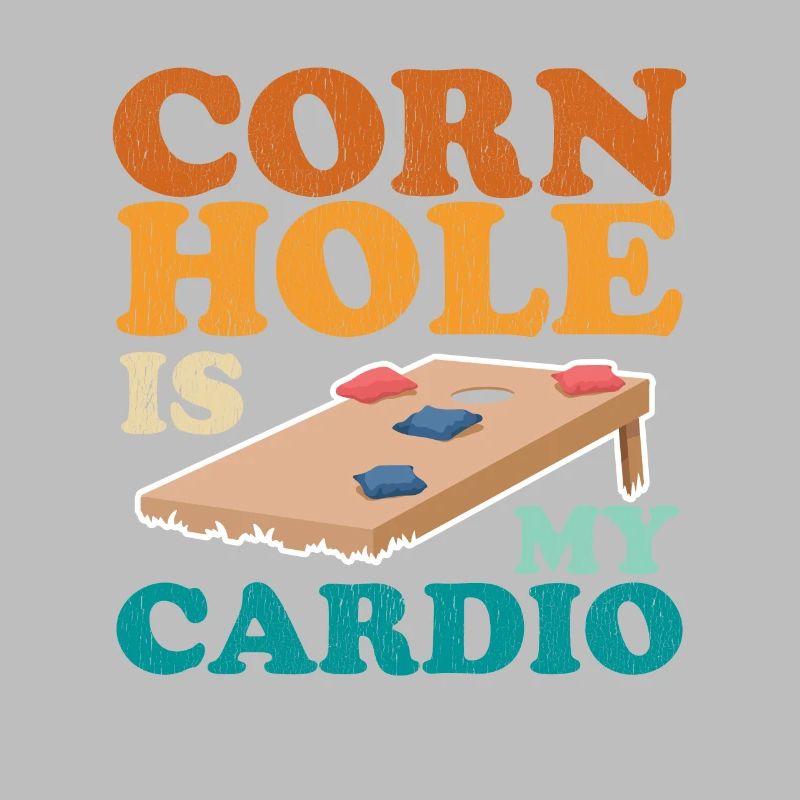 Cornhole Player Blind Hole Bean Bag Gift
