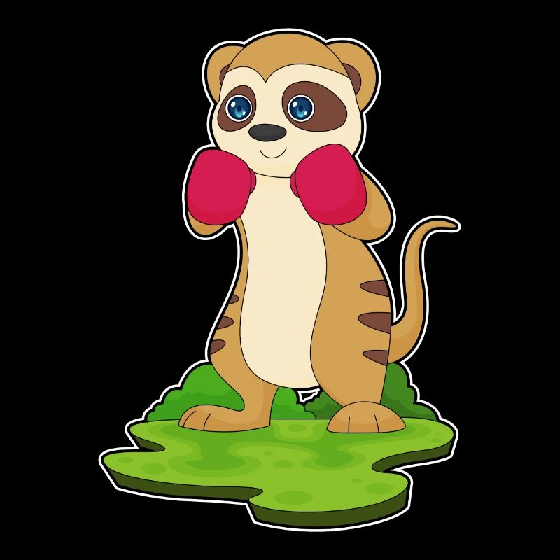 Erdmännchen Boxer Boxhandschuhe