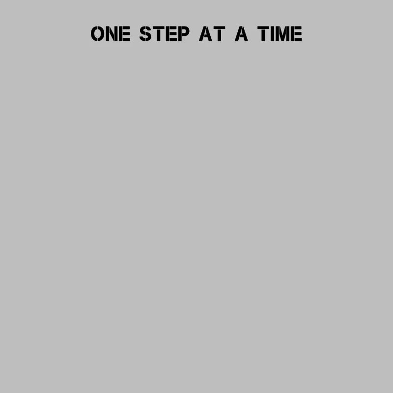 Hiking - One step at a time