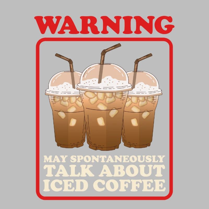 Eiskaffee Kaffeeliebhaber Iced Coffee Geschenk