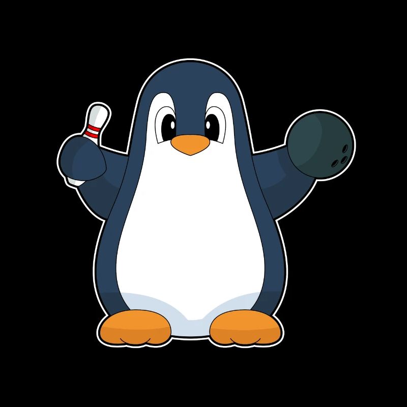 Pinguin Bowling Bowlingkugel