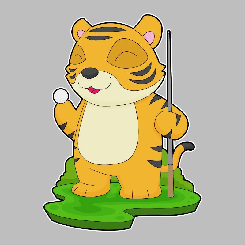 Tiger Billiard Queue