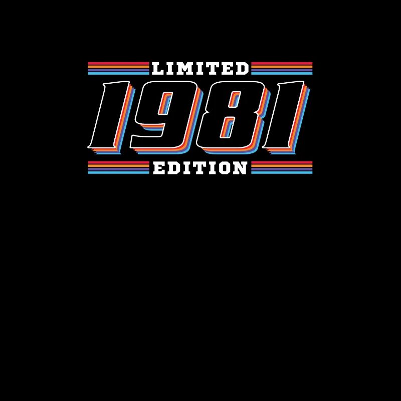 1981 Geburtstag Limited Edition 80s