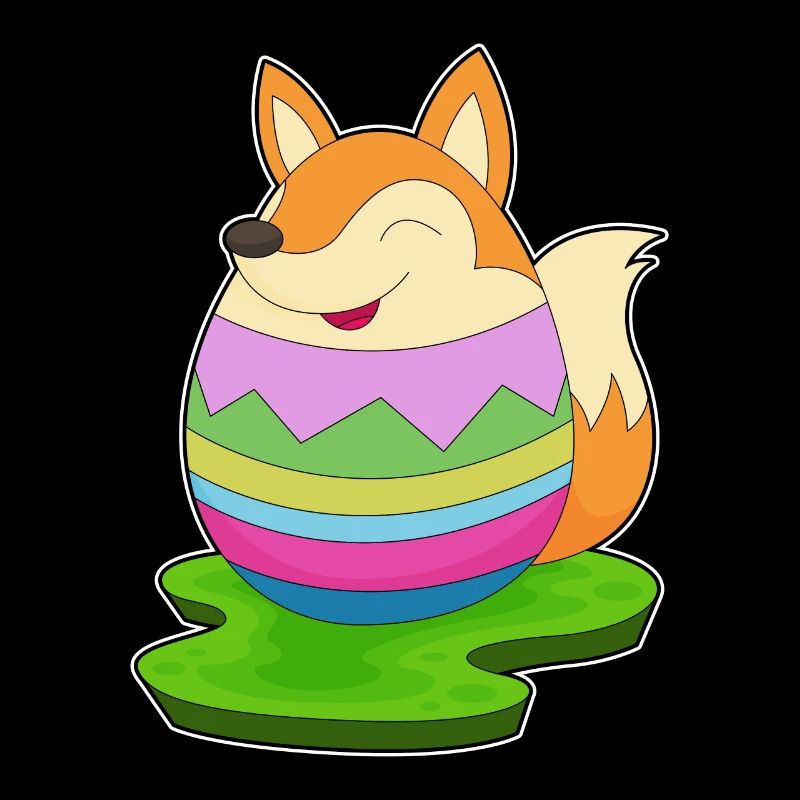 Fox Easter Easter Egg