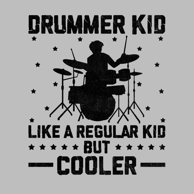 Drummer Kid comme un enfant normal mais plus cool Drum Dru