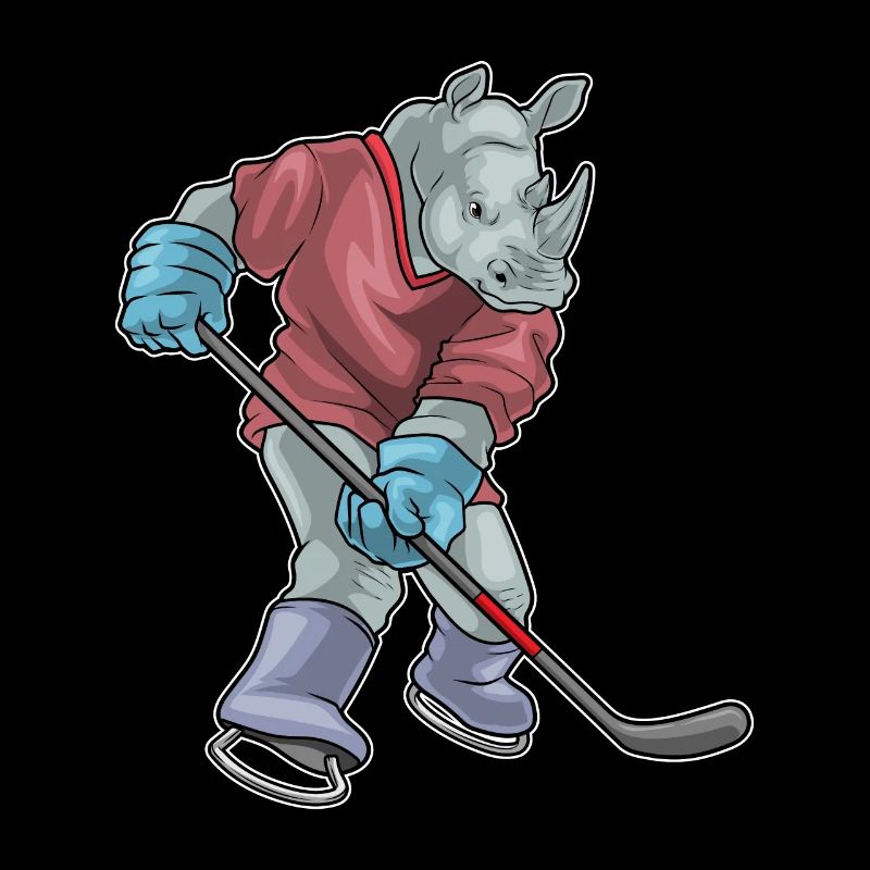 Nashorn Eishockey Eishockeyschläger