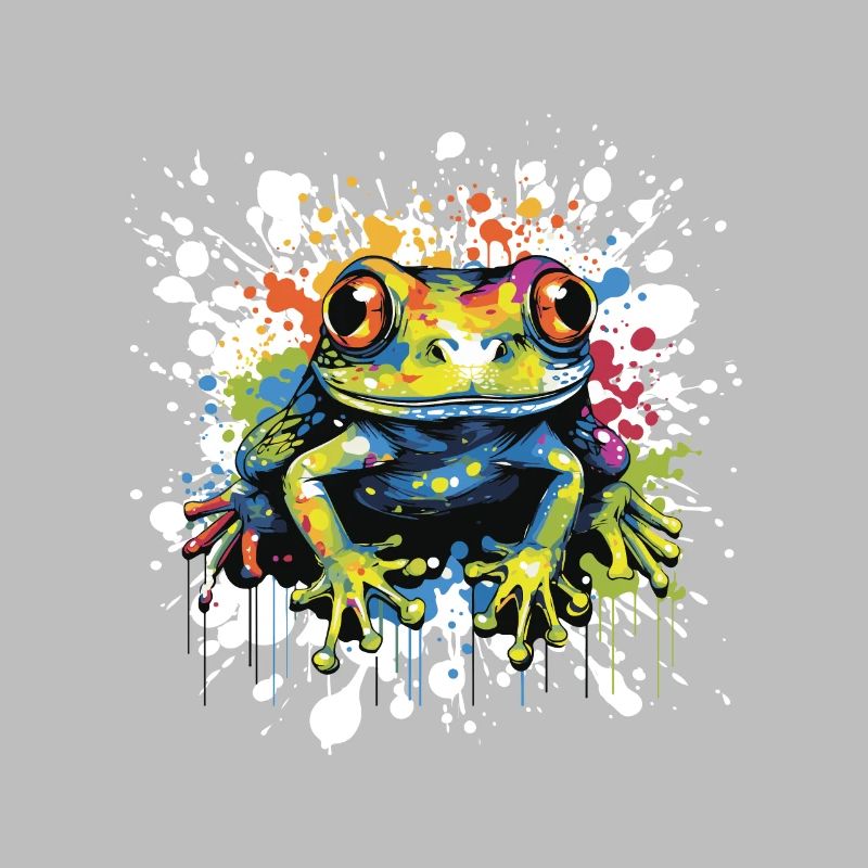 Frog Pop Art