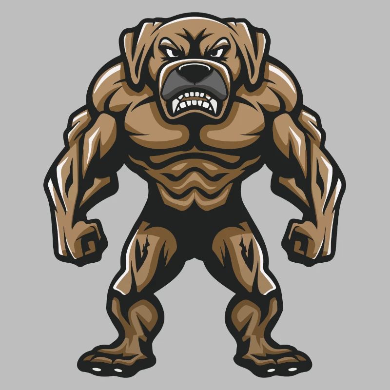 Boxer Hund Comic