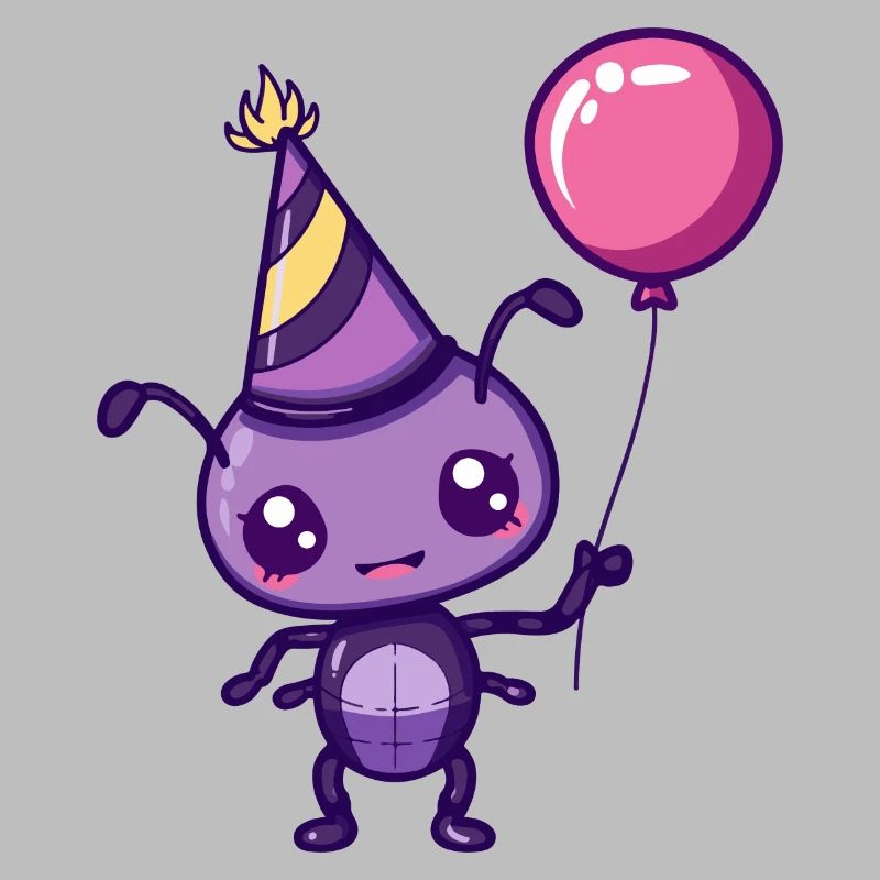 Ameise Geburtstag Comic Niedlich
